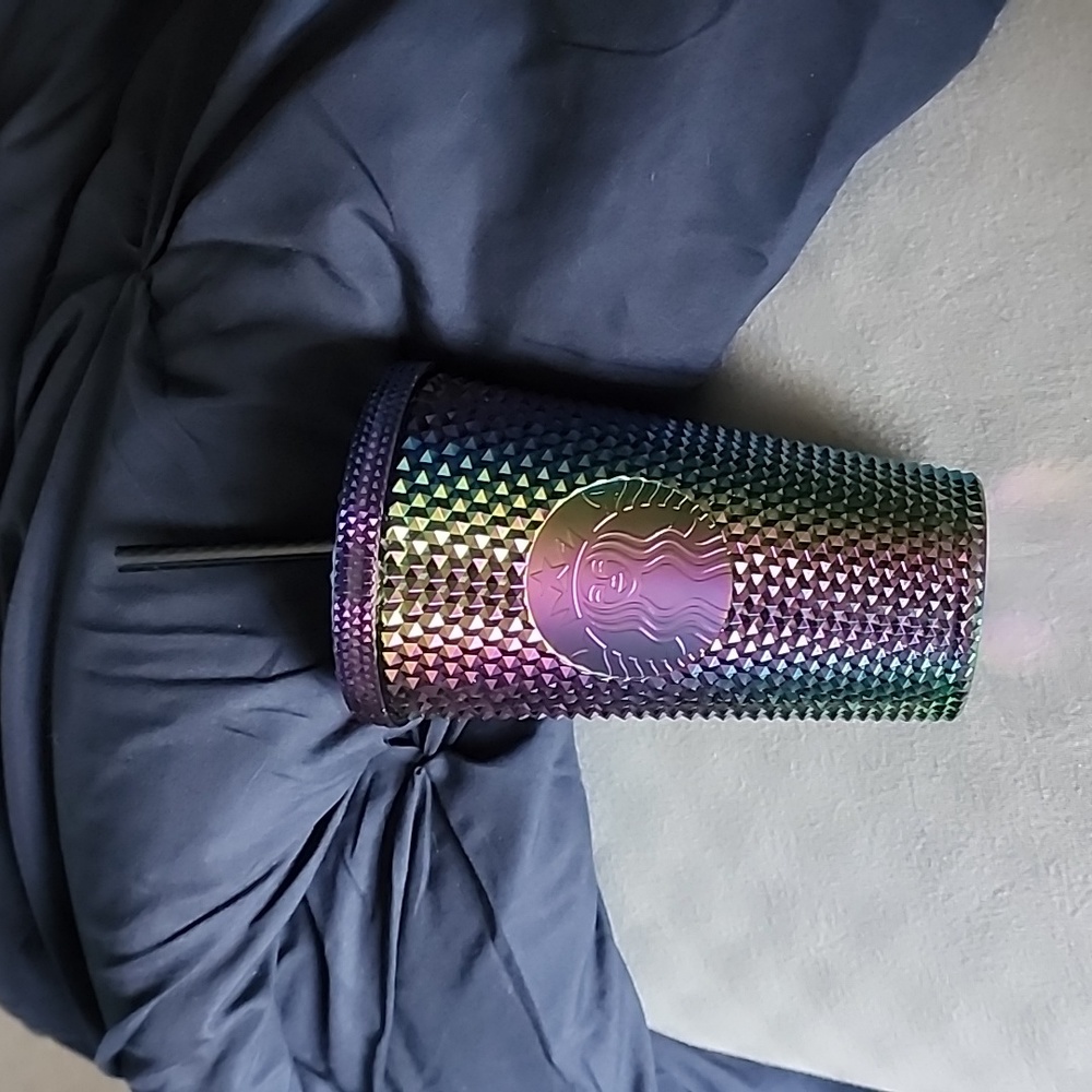 Oil slick Starbucks fall 2023 Studded Tumbler - grande 16oz